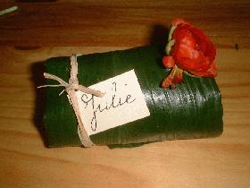 Porte nom nature   decoration de table