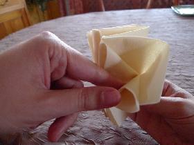 pliage serviette Etoile Etoile pliage serviette