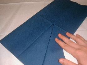 pliage serviette M. Bonhomme M. Bonhomme pliage serviette