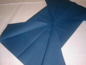pliage serviette M. Bonhomme M. Bonhomme pliage serviette